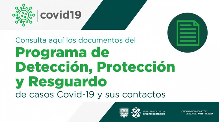 Programa de detección, protección y resguardo de casos COVID-19 y contactos